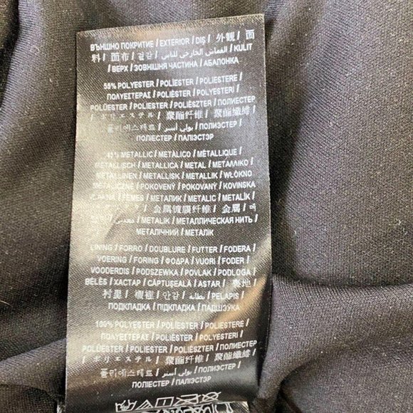 GUESS Gold Stripe Glitter Dress - Picture 10 of 10